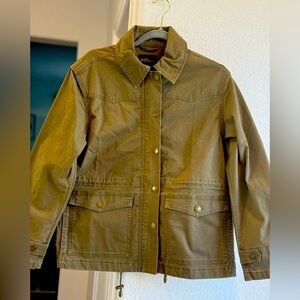 NWOT Banana Republic Factory Khaki Utility Jacket small